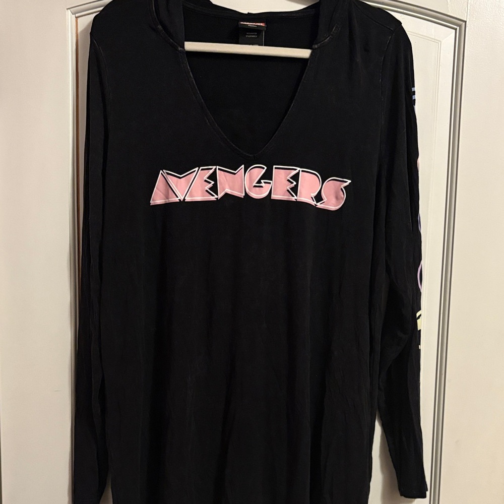 Marvel Black Avengers Women's Top